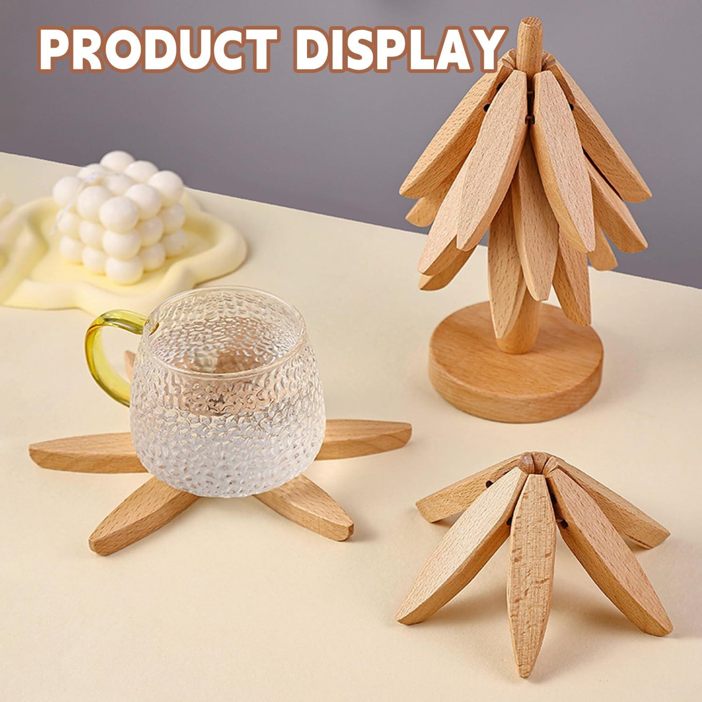 Nuvoya Trivet Tree Set